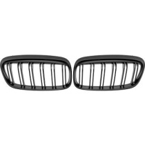 BMW 2-Serie F45/F46 12+ Dubbelribbad Blanksvart Sportgrill / Njurar Performance-Look DIEDERICHS